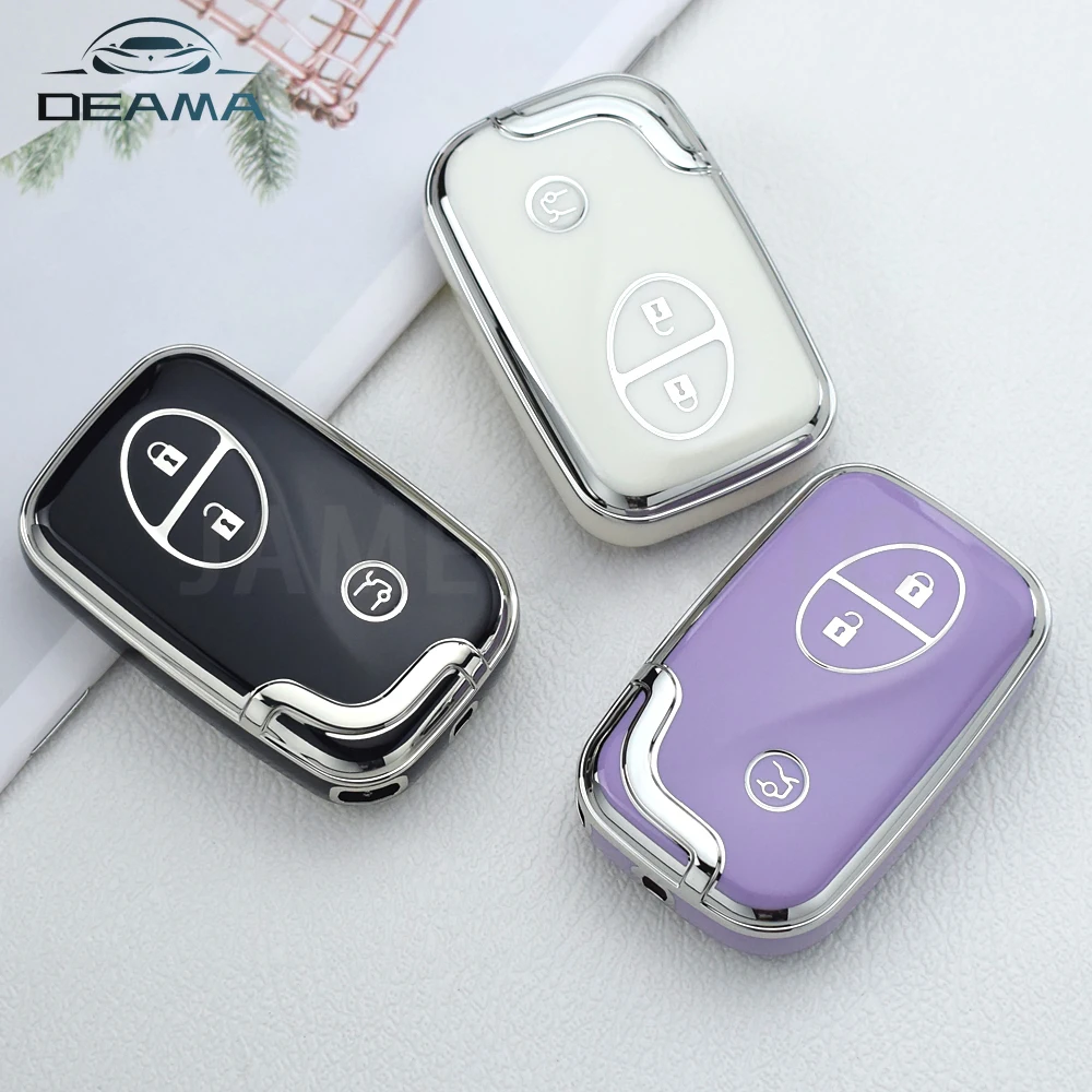 3 4 Buttons TPU Protection Case for Lexus CT200h ES 300h IS250 GX400 RX270 RX450h RX350 LX570 Key Cover Fob