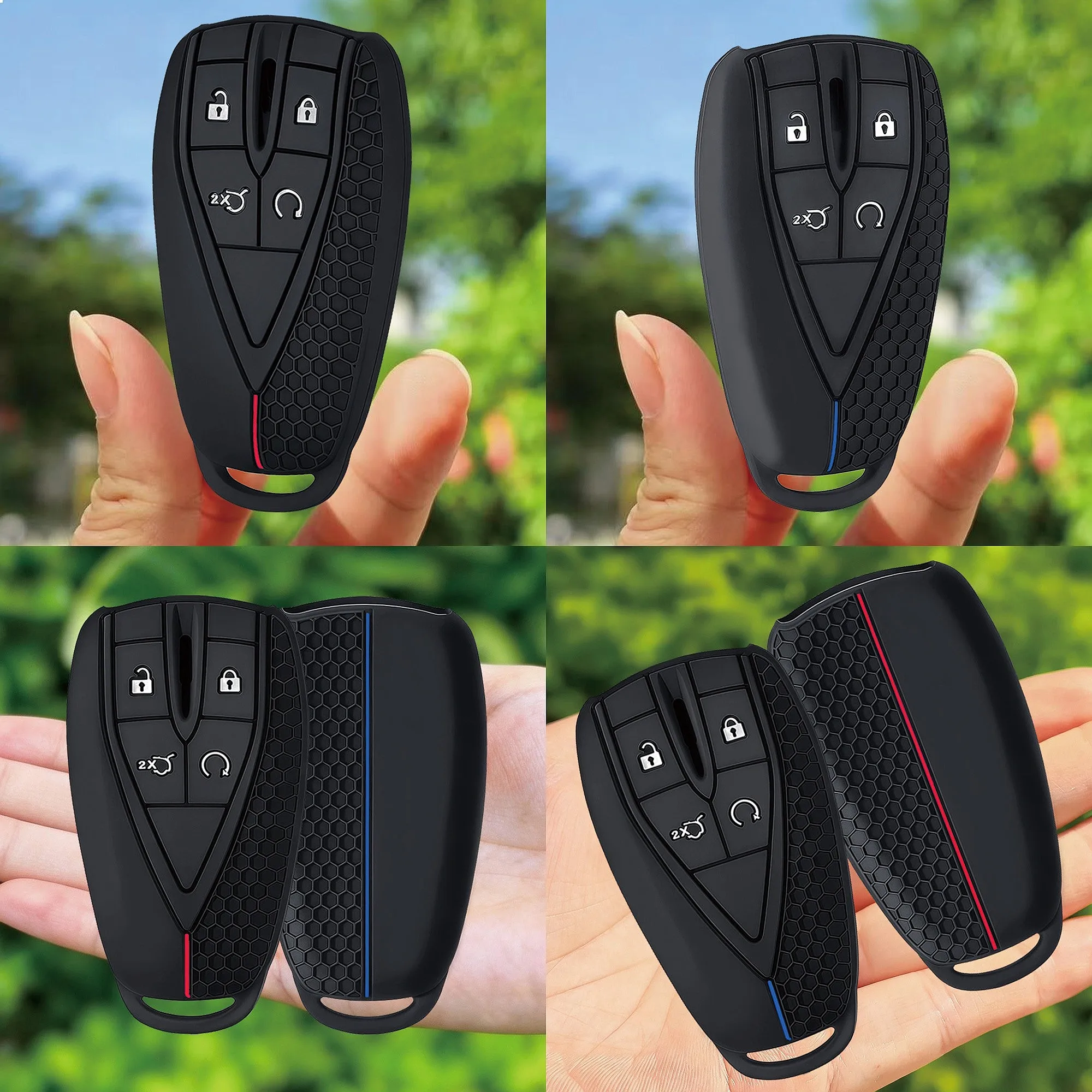 For Changan CS35 Plus CS55 Plus CS75 Plus Eado UNI-T Key Fob Cover Silicone Auto Key Shell Remote Key Case