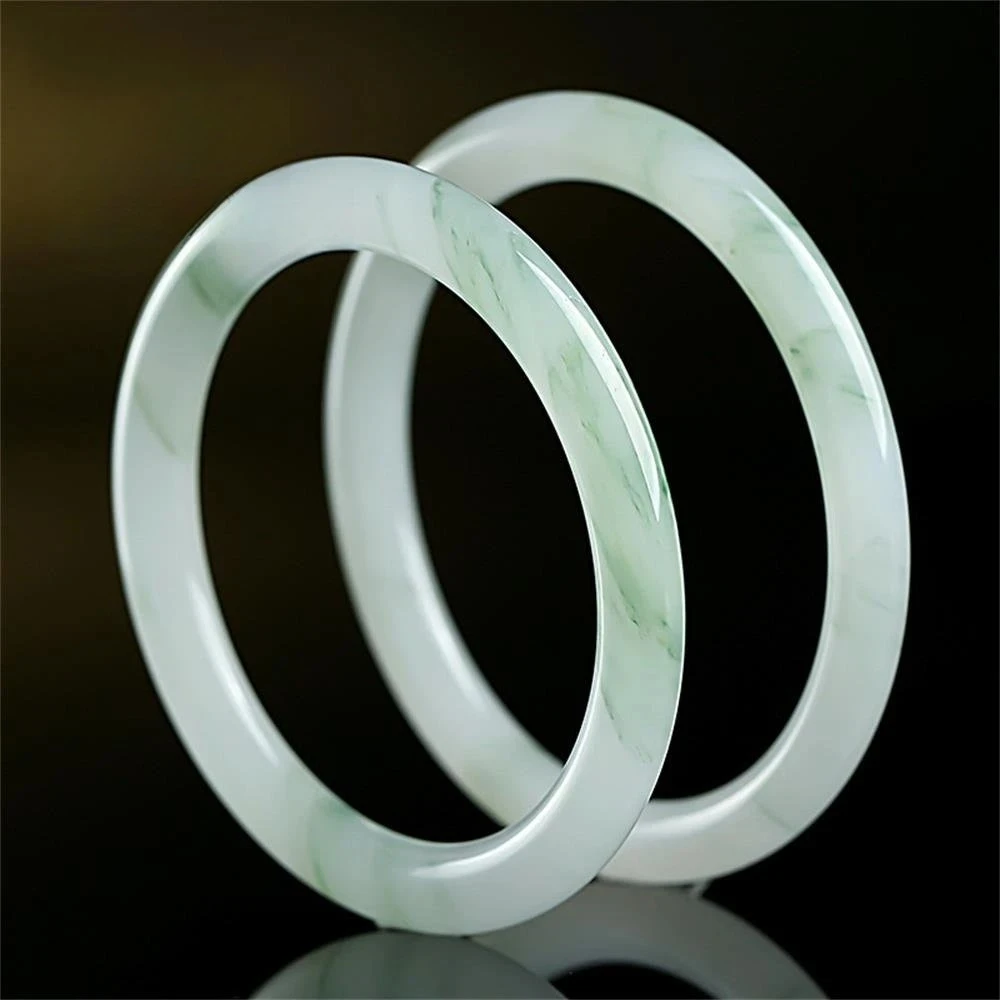 

Natural Golden Silk Jade Tianshan Jade Bangle High-grade Exquisite Luxury Quality Fashion Jewelry Sexy Young Girls Holiday Gift