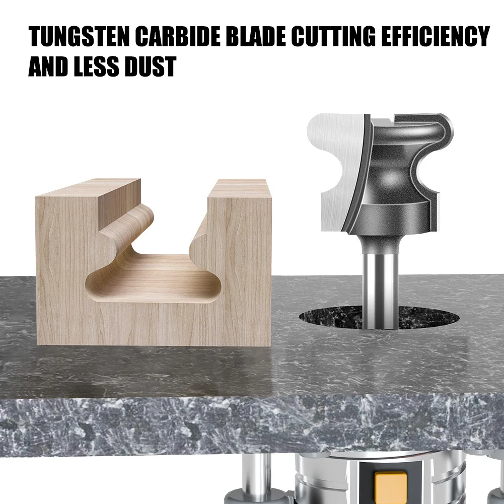 12 Drawer Cabinet Door Concealed Handle Milling Cutter Cabinet Door Handle Slotting Knife Woodworking Tool