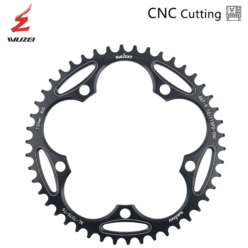 110 130 BCD road bike 5 bolt folding bike crankset 36T 38T 40T 42T 46T 50T narrow wide star bicycle single speed crankset