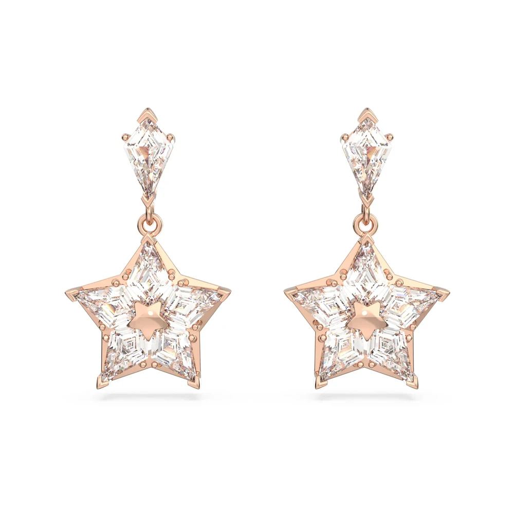 

Серьги-подвески с кристаллами Celestial Star - элегантный женственный аксессуар