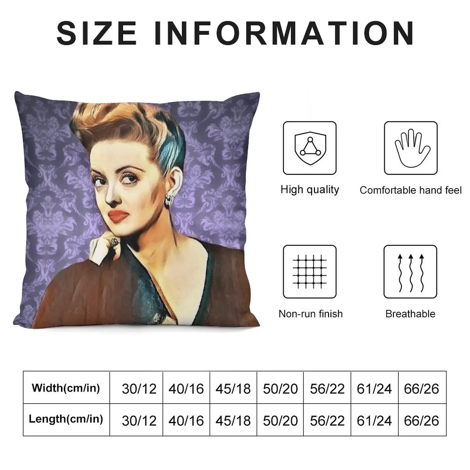 BETTE DAVIS EYES Throw Pillow Pillow Case Christmas covers for pillows pillow