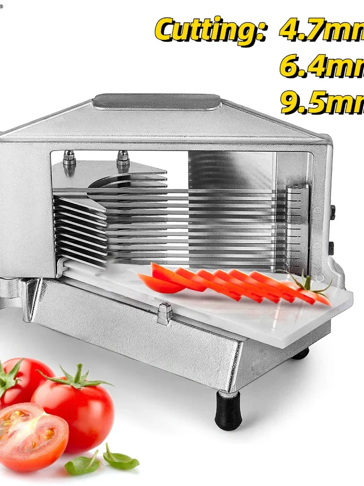 

Commercial Tomato Cheese Slicer Bench Sharp Blades Kitchen Appliance Stainless Steel Home Manual Vegetable Fruit Cutter