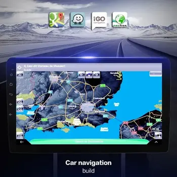 適用於BMW X3 E83 2003-2011 的車用收音機,支援無線 CarPlay 多媒體播放器,2DIN 立體聲車載音響安卓主機,9 吋螢幕,附導航和 GPS 功能。 6 最佳銷售 BMWX3 E83安卓 - №1