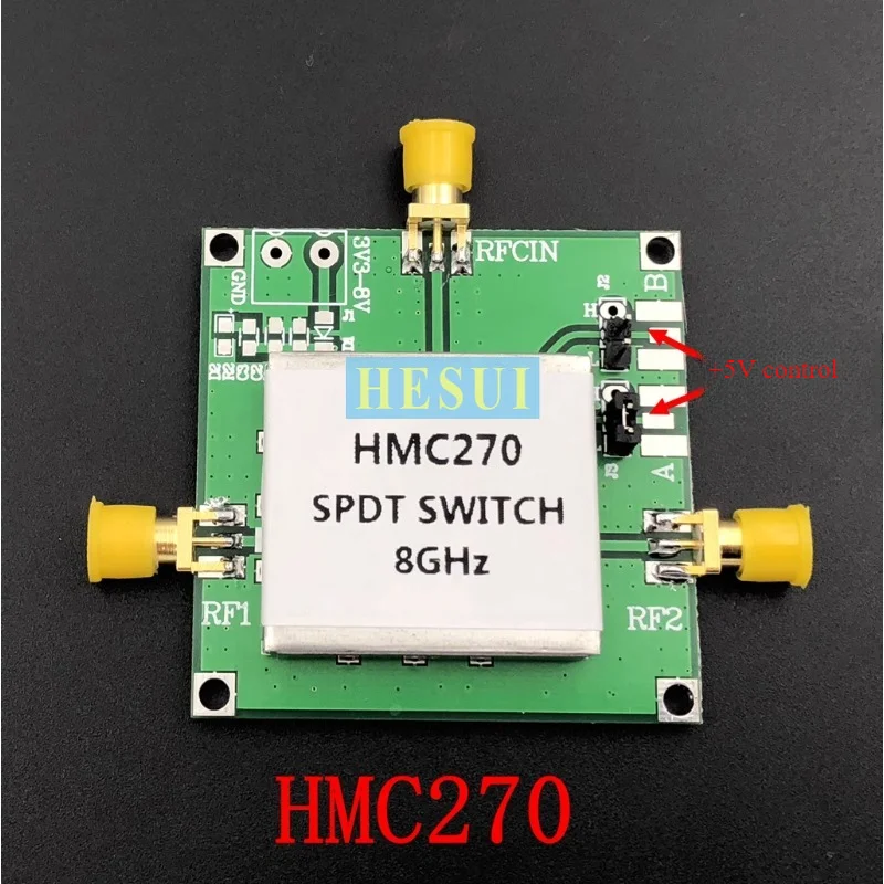 HMC270 DC-8GHZ RF switch 1 On 2 RF source signals