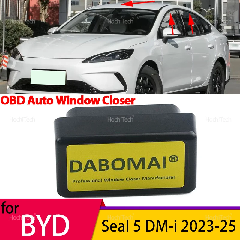 

Для BYD Seal 5 DM-i HA6 2023 2024 2025: Модуль управления автоматическим закрытием/открытием окон через OBD с дистанционным управлением