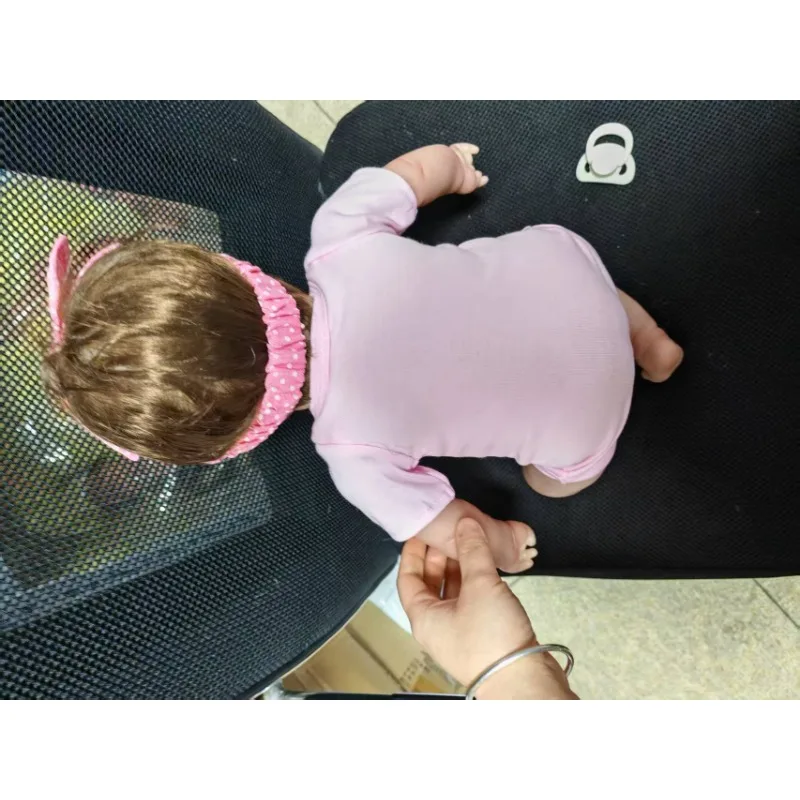 ตุ๊กตาเด็กผู้หญิง Maddie ขนาด 50 ซม. ทำจากซิลิโคนไวนิลนุ่มเหมือนจริง พร้อมผมฝังด้วยมือ