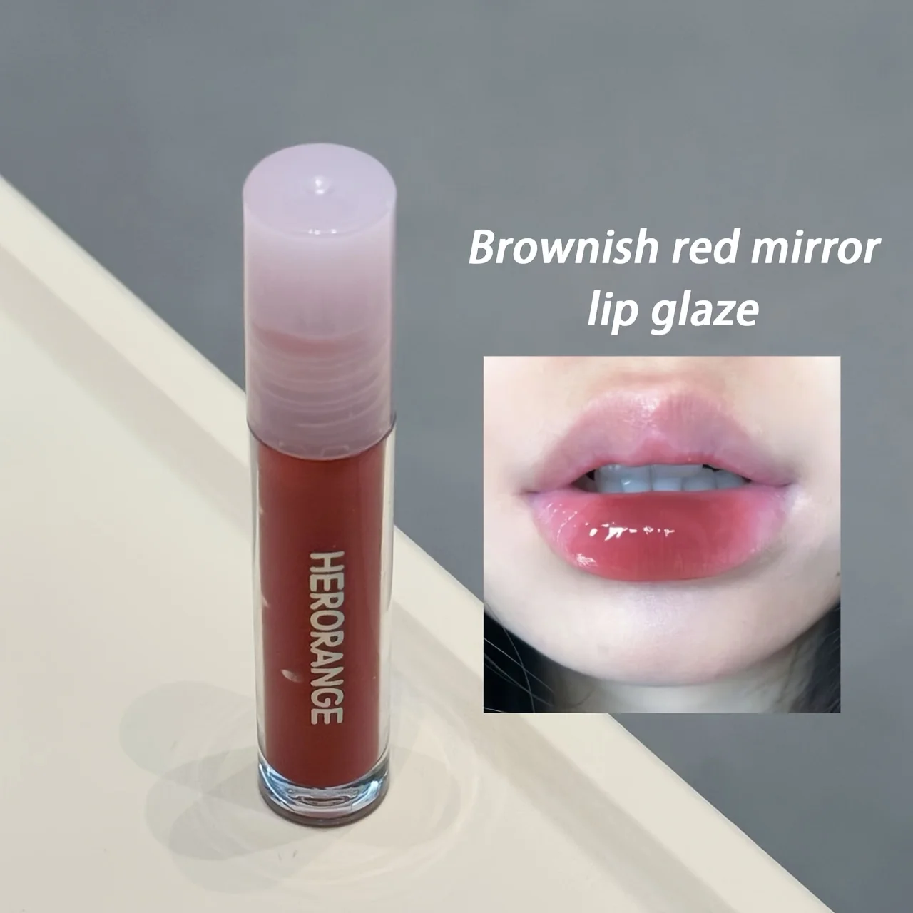 Herorange ミニメイクアップセット 6点セット リップグロス、リップグロス、アイライナー、ブラッシュ、アイシャドウ、長持ち、防水、化粧品セット、クリスマスギフト