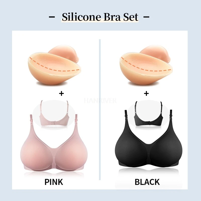 Sous-vêtements de poitrine exotiques pour femmes, ancre, avec petits seins montrant des gros seins, Simulation de coussinets d'allaitement en Silicone