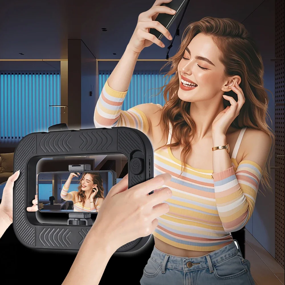 

Photography Lighting LED Video Light Studio Light 8000Mah 2800-6500K Dimmable for Video Recording Game Streaming YouTube