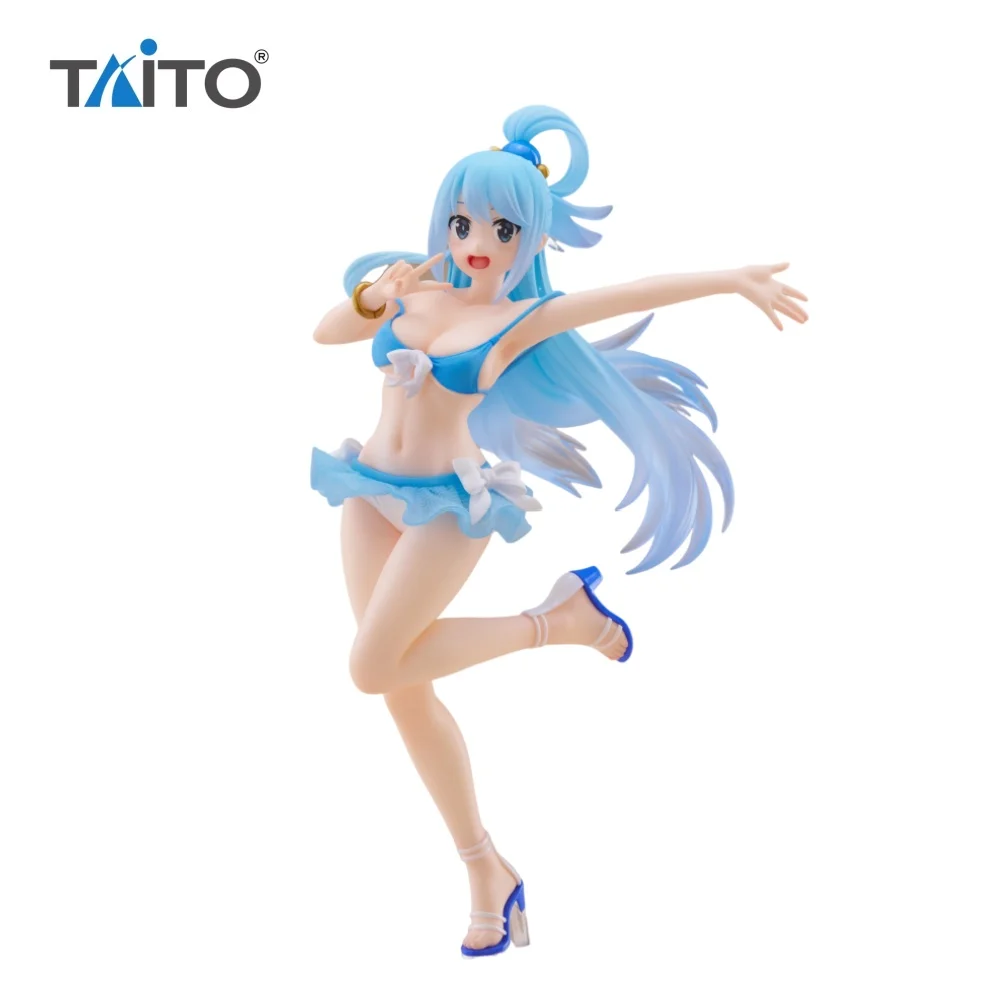 Taito A Certain Magical Index Anime Aqua Coreful Swimming Suit Action Figures Model Figurine Original Figuarts Toys Collection