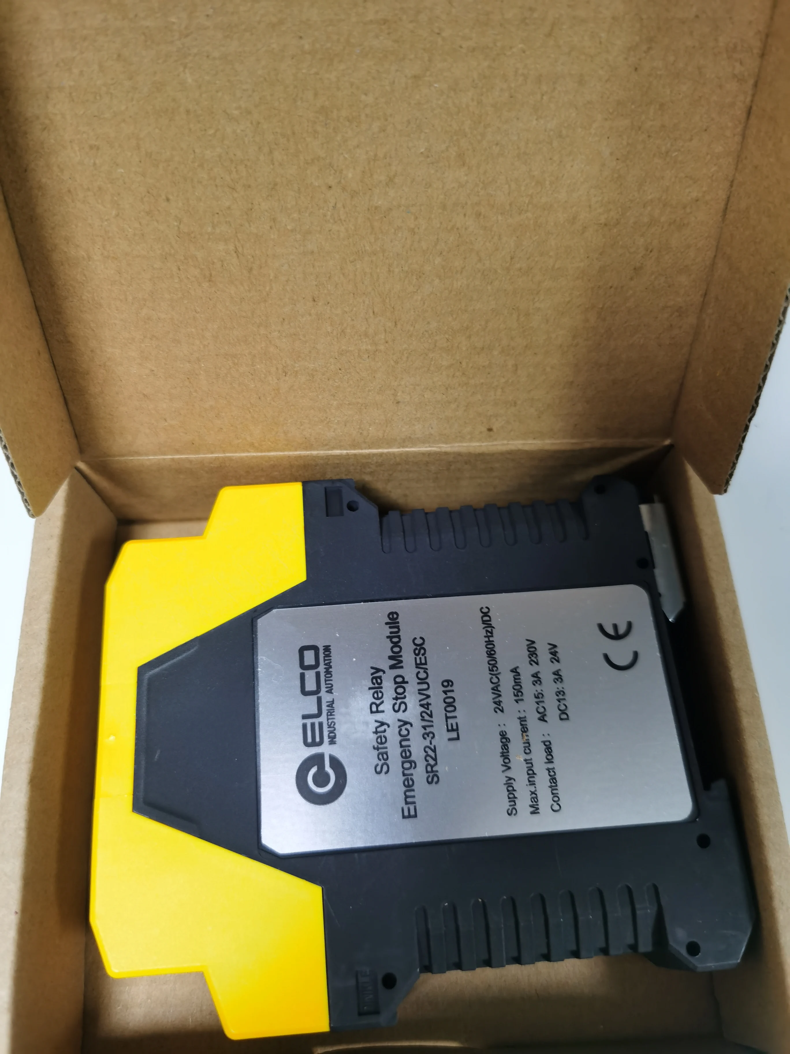 ELCO SR22-31/24VUC/ESC Original genuine safety relay