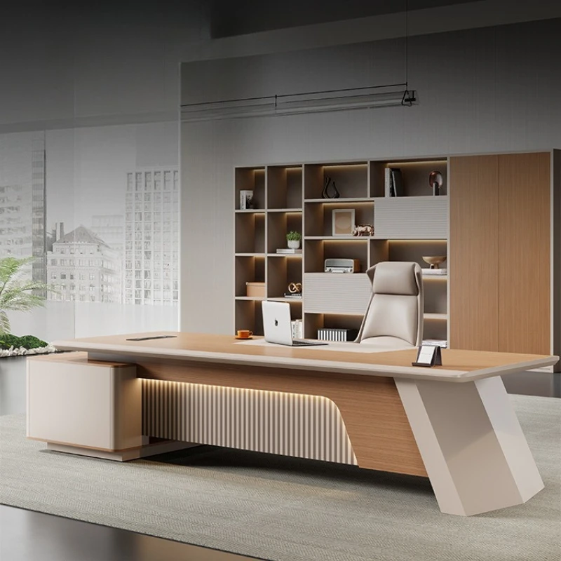 light luxury boss office desk high sense simple modern desk president manager room ergonomic escritorios de estudio furniture