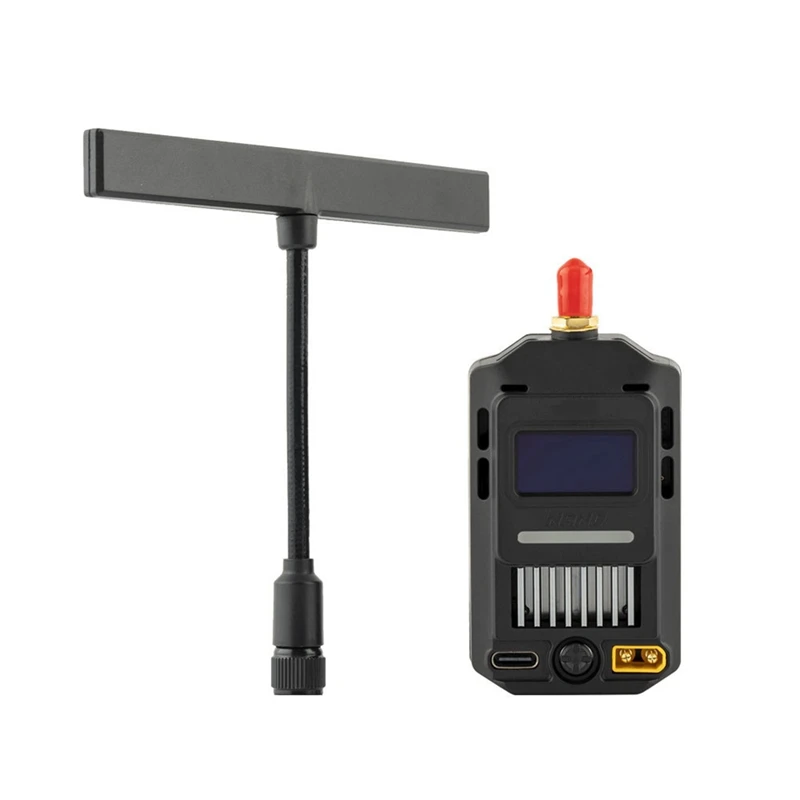 

B04B-Expresslrs High Frequency Head Receiver 915Mhz ELRS Module With T Antenna For FPV Modeling Remote Controller