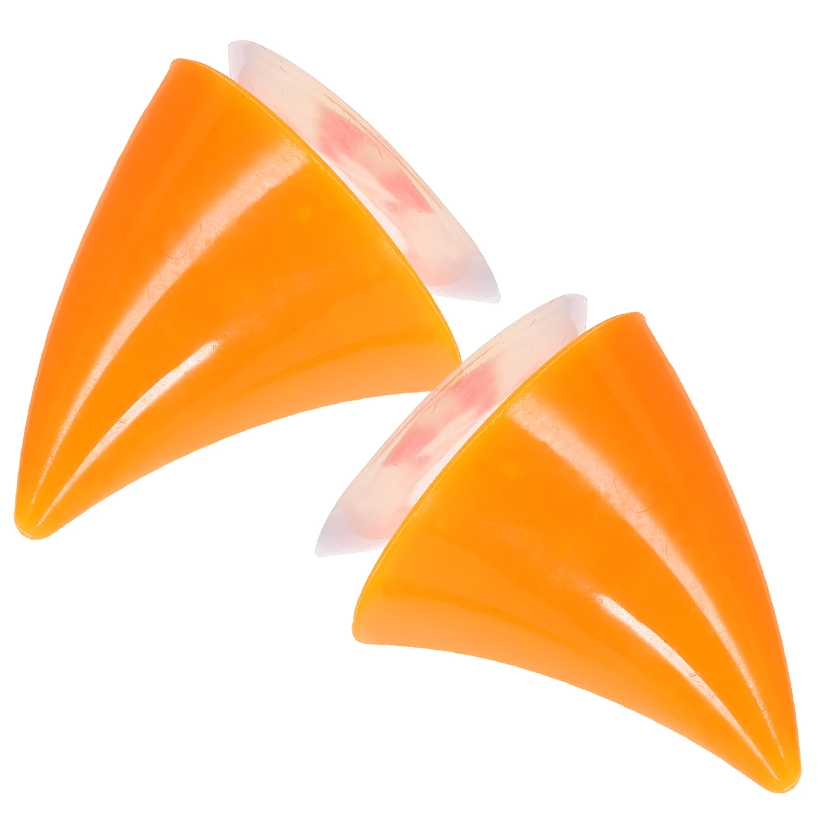 

2pcs Universal Horns Motorcycle Decorative Reusable Motorcycle Decoration Suction Cup Accessories For Men Women