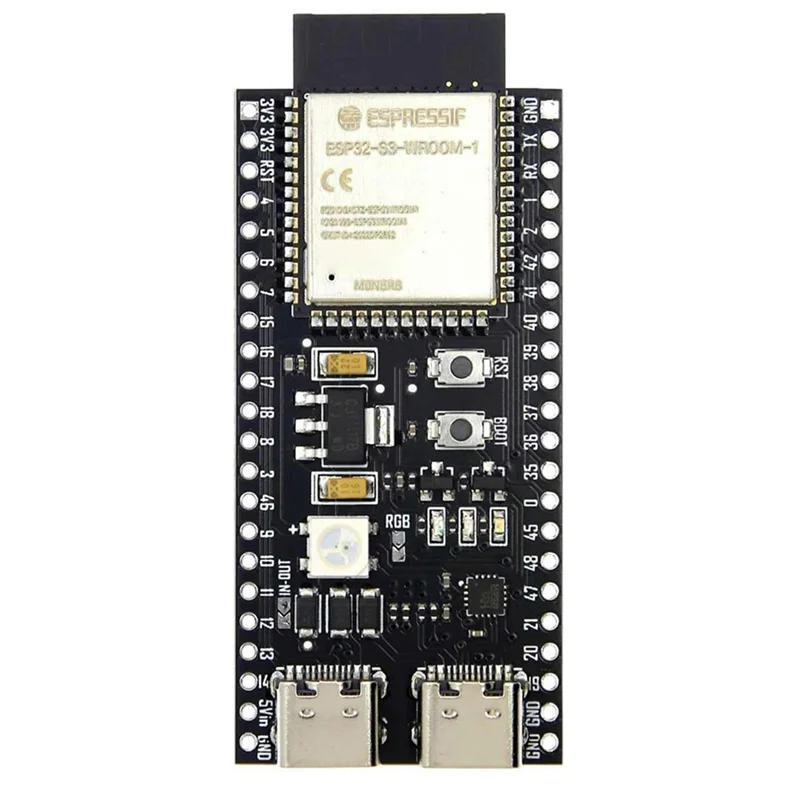 

Хорошо сделано-1 шт. ESP32 ESP32-S3 Wi-Fi + Bluetooth Iot двойная плата разработки Type-C основная плата пластик