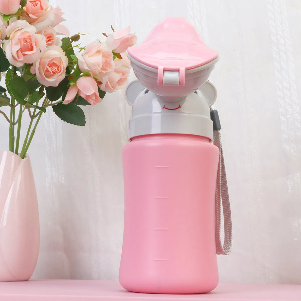 

1Pcs Small Size Portable Urinal Bottle for Lightweight Seamless Design Car Potty Emergency Urinal for on The