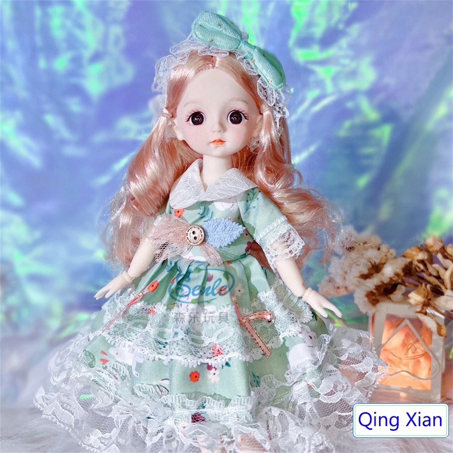 30 cm Puppe mit Kleidung für Kinderspielzeug Mädchen 6 bis 10 Jahre 1/6 Kleidung für BJD-Puppen Puppenhaus-Zubehör – Detail 20