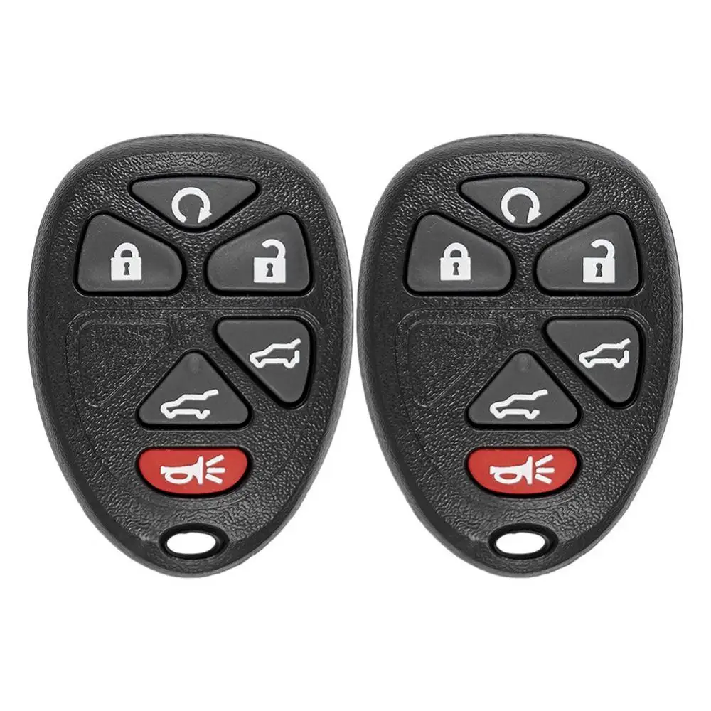 1~10PCS 6 buttons key OUC60270 315 frequency Replacement for 2007-2014 Chevy Silverado Suburban Remote Car Key Fob 6b