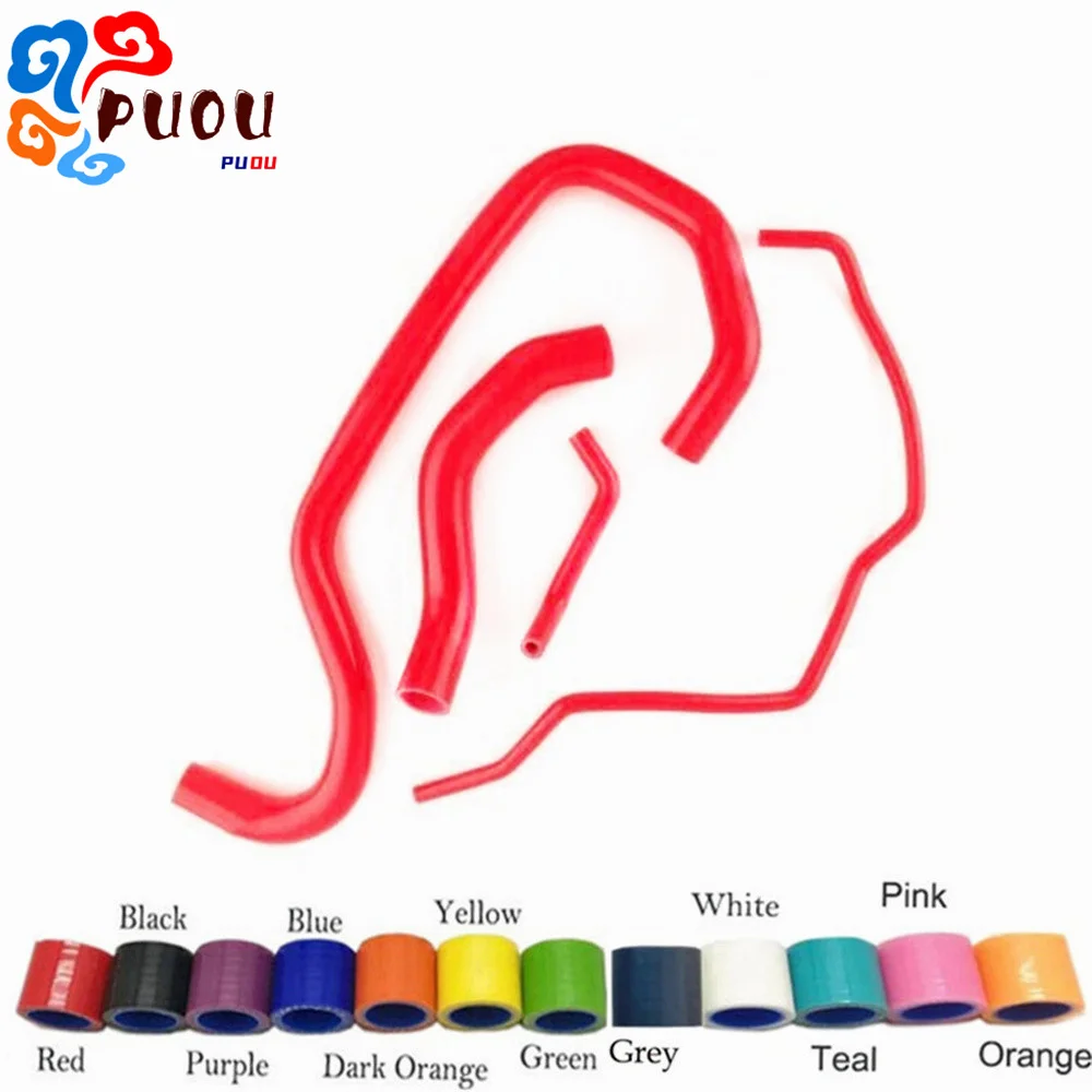 

Fit Hummer H2 6.0L 2003-2006 Water Silicone Radiator Coolant Hoses Kit