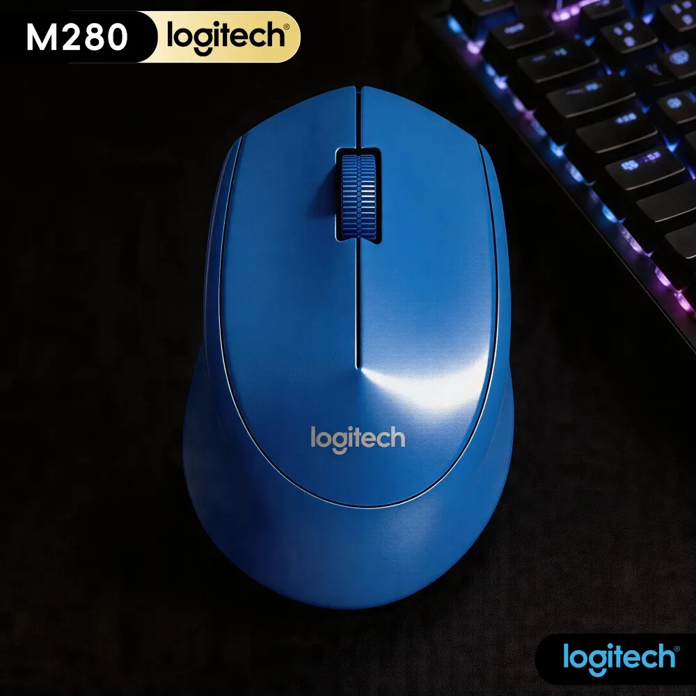General Pc Assignment Wireless Mouse M280 Strong Button Parts Long Use Cycle For Desktop Notebook Home Office Ordinary Tasks