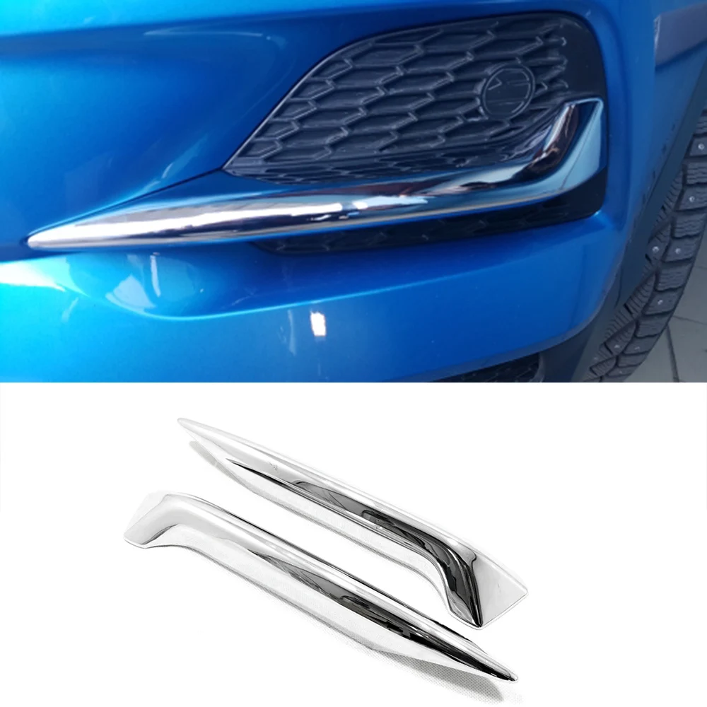 

Accessories For Nissan Qashqai j11 2017 2018 2019 Chrome Lower Fog Light Lamp Trim Mouldings