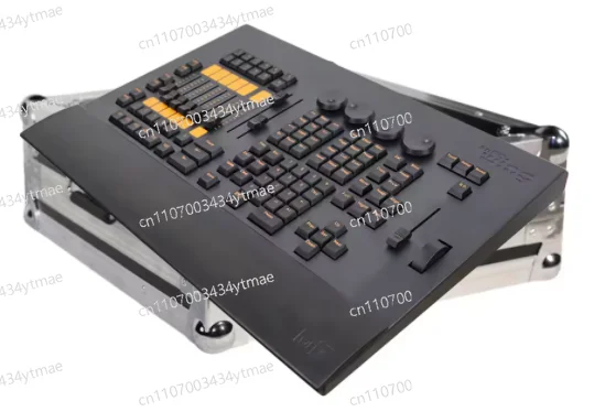 Black Horse Wing MA2 DMX Console OnPC Controller Stage Light Command Wing with Flight Case