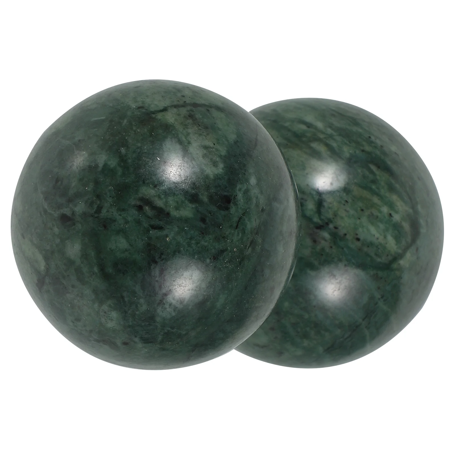 

2Pcs Reusable Jade Balls for Hand Massage Portable Size Perfect Gift for Elderly Fitness Chinese Hand Exercise Balls