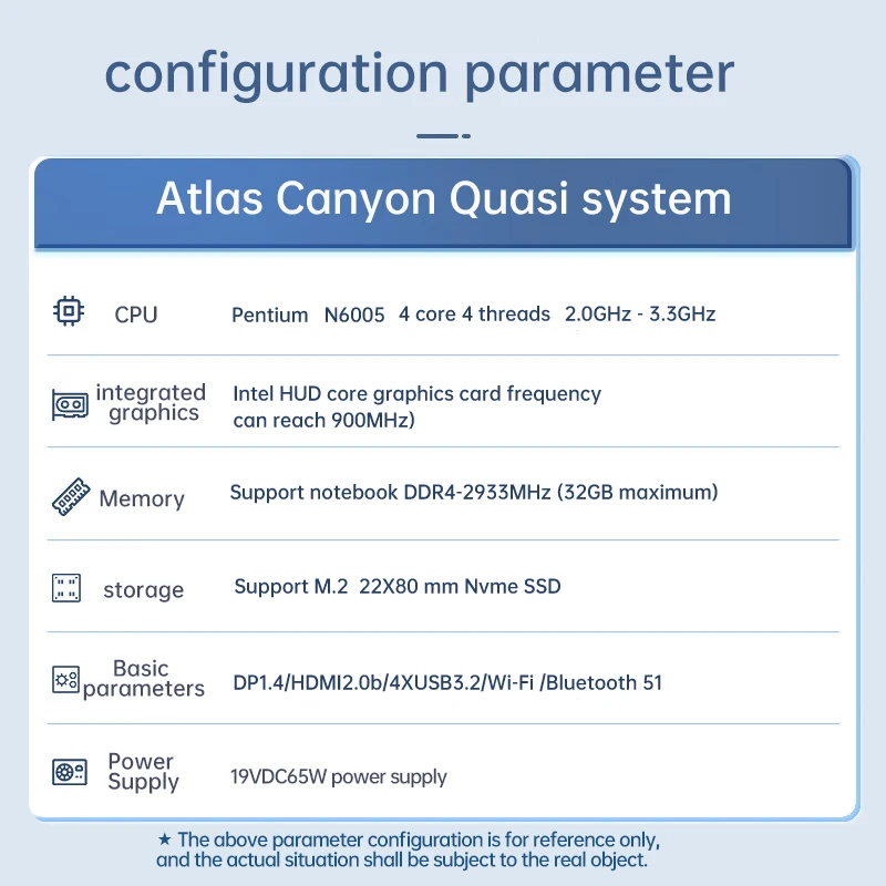 미니 PC 컴퓨터, 인텔 NUC11ATKPE 금속 쉘, 인텔 셀러론 프로세서 N6005, 최대 3.3 GHz 4 Therard 4 Core