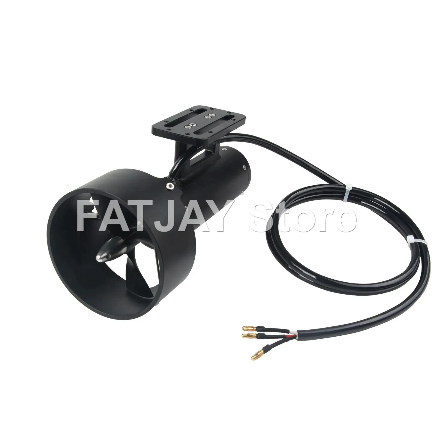 48V IPX8 Fully Enclosed Thruster – FATJAY KYI-30T-H 30KG Thrust Brushless Motor for E-surfboard RC ROV Boat