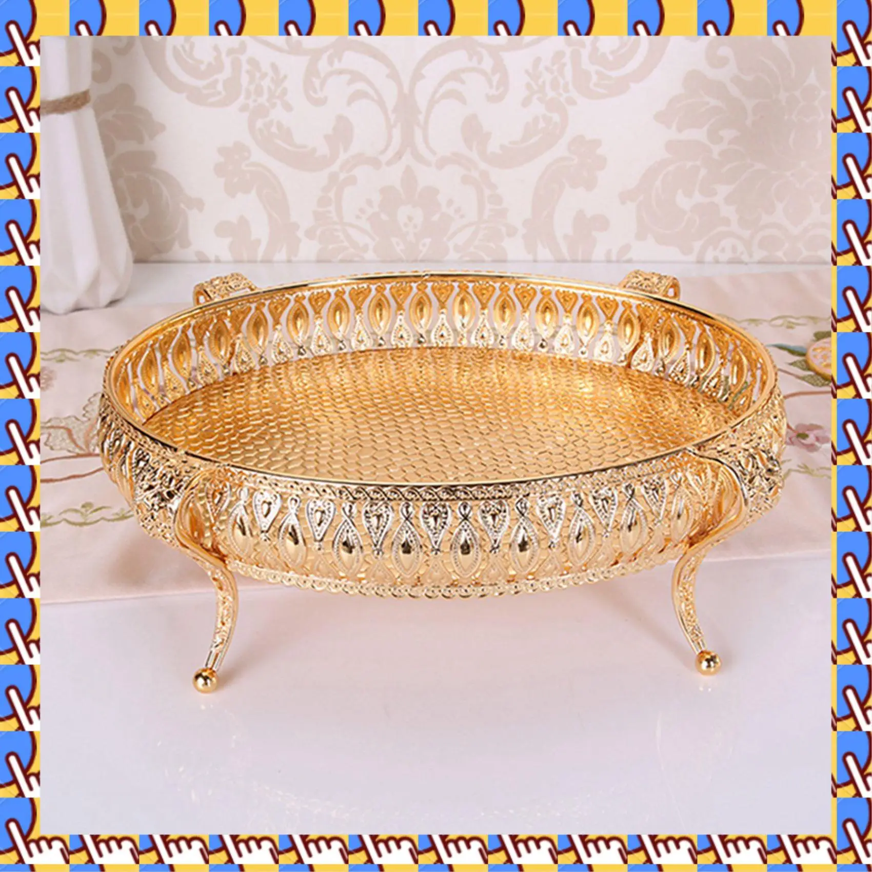 

A79I 12 Pcs Dragonfly Napkin Rings, Zinc Alloy Napkin Buckle Silver Napkin Ring & 1X Home Food Tray Intage Fruit Plate