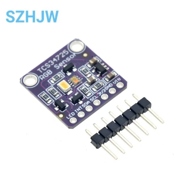 TCS34725 TCS34725-czujnik rozpoznawania kolorรณw RGB IIC moduล indukcyjny mingguang do Arduion STM32