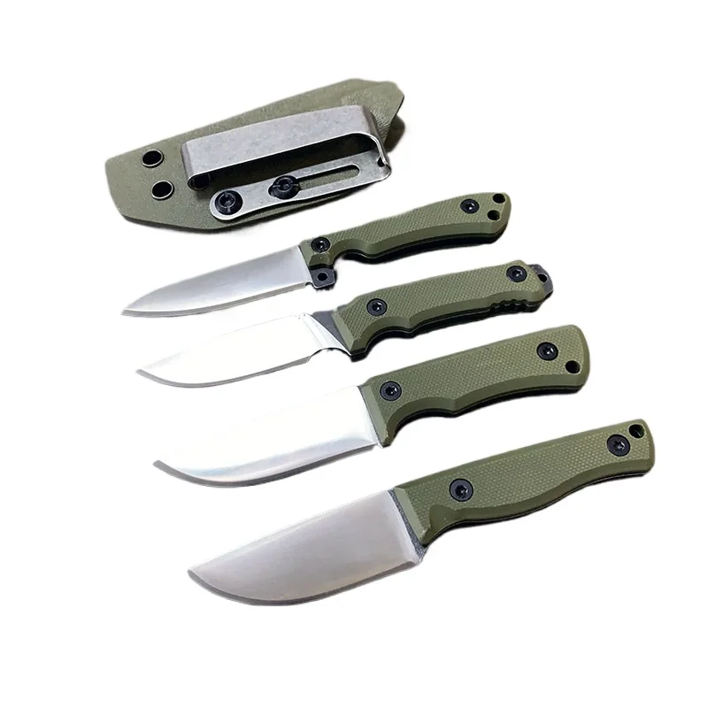 420 Stainless Steel Sharp Small Fixed Blade Kydex Knife G10 Handle Outdoor Portable Straight Survival Knifes Tools For Camping