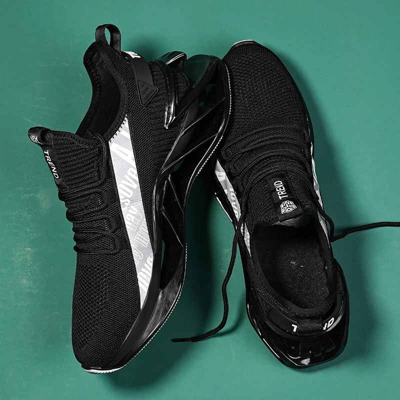 

Street Trendy Blade Dad Sneakers Men's High-Top Functional Style Shoes Daily Streetwear Sports Casual Shoes