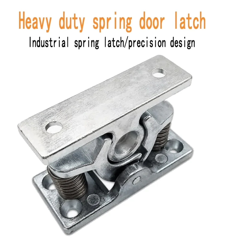 

AB41-2Pcs Подпружиненная дверь Easy Lock Stop Catch Release Clamp Двойной роликовый фиксатор (Mp-3)