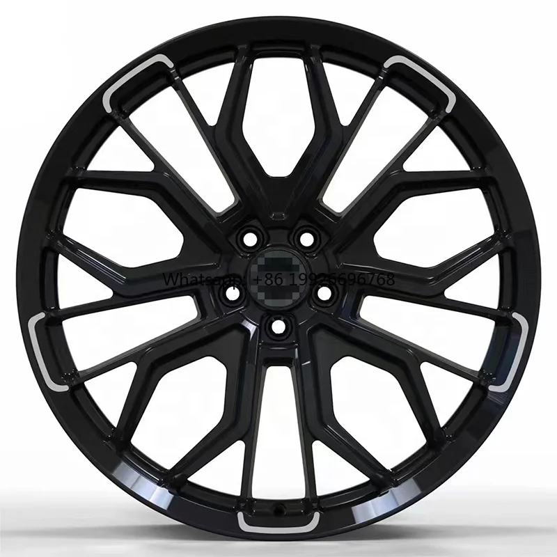 

21 Inch Black Custom Alloy Wheels for Mercedes-Benz BMW Audi 5X112 5X120 Forged Wheels