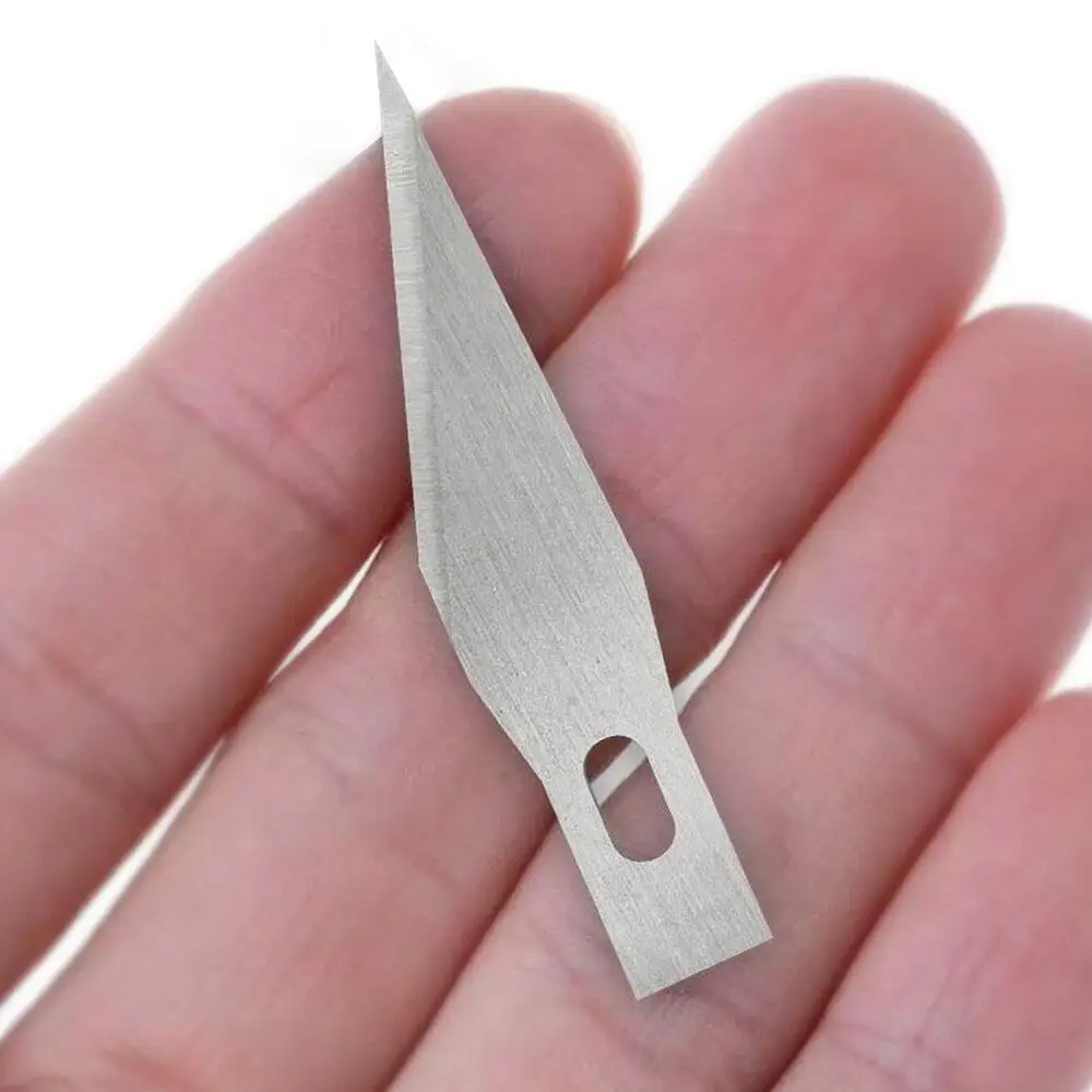50/100pcs Knife Replacement Blades #11 DIY Hobby Precision Carving Craft Sculpture Cutting Tool Metal Engraving Scrapbooking