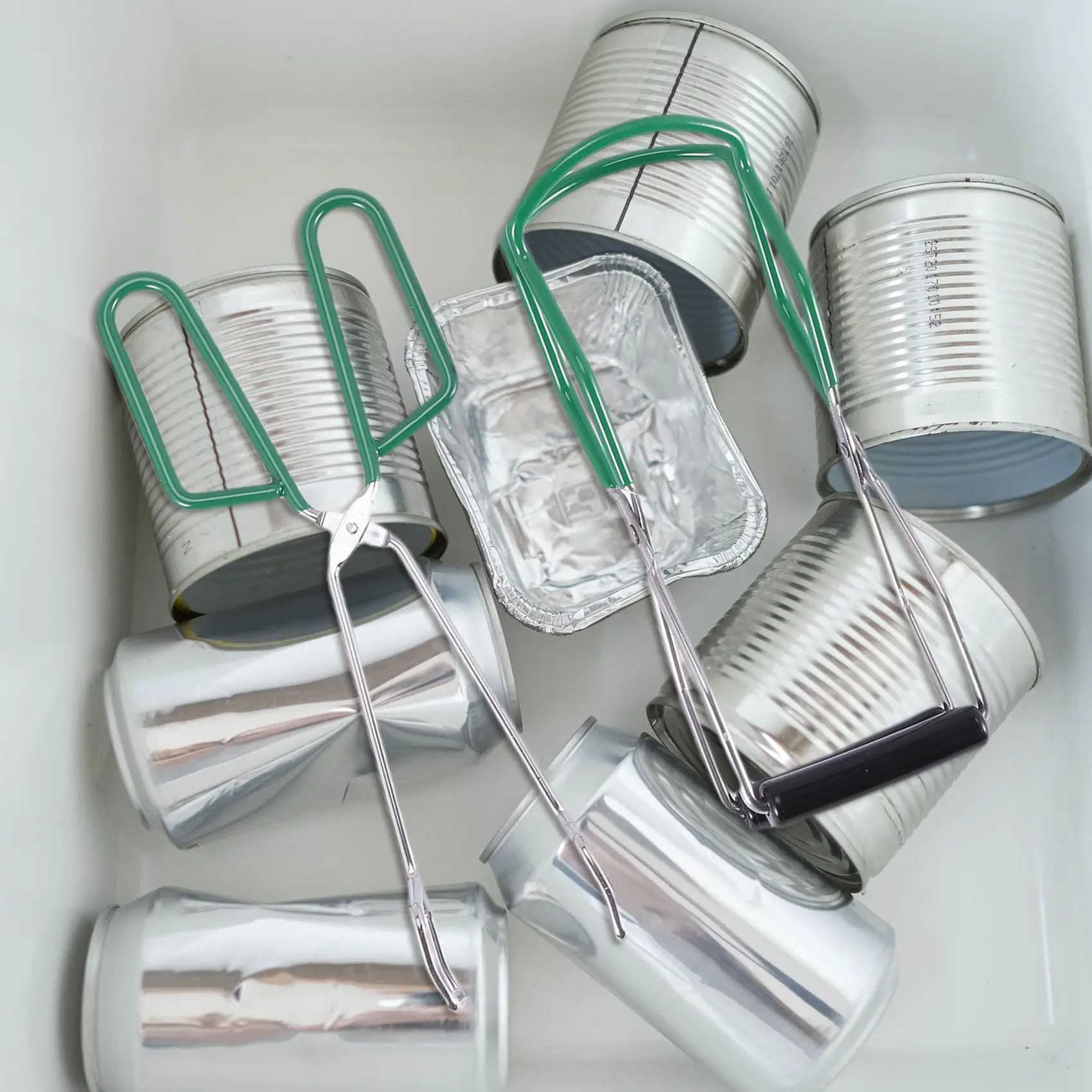 Kit di forniture per conserve da 6 pezzi, sollevatore di barattoli, imbuto per conserve, misuratore di bolle, sollevatore di coperchio, pinze per conserve, set di utensili da cucina