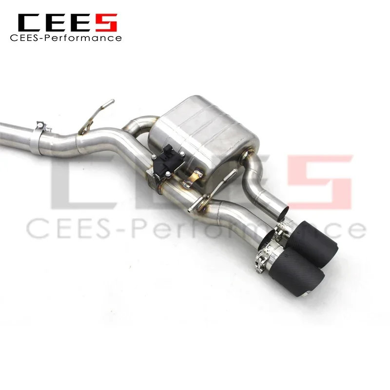 CEES Catback Exhaust System Assembly for BMW M5 E60 M6 E63 5.0L 2006-2010 Stainless Steel Valvetronic Exhaust Mufflers Pipes