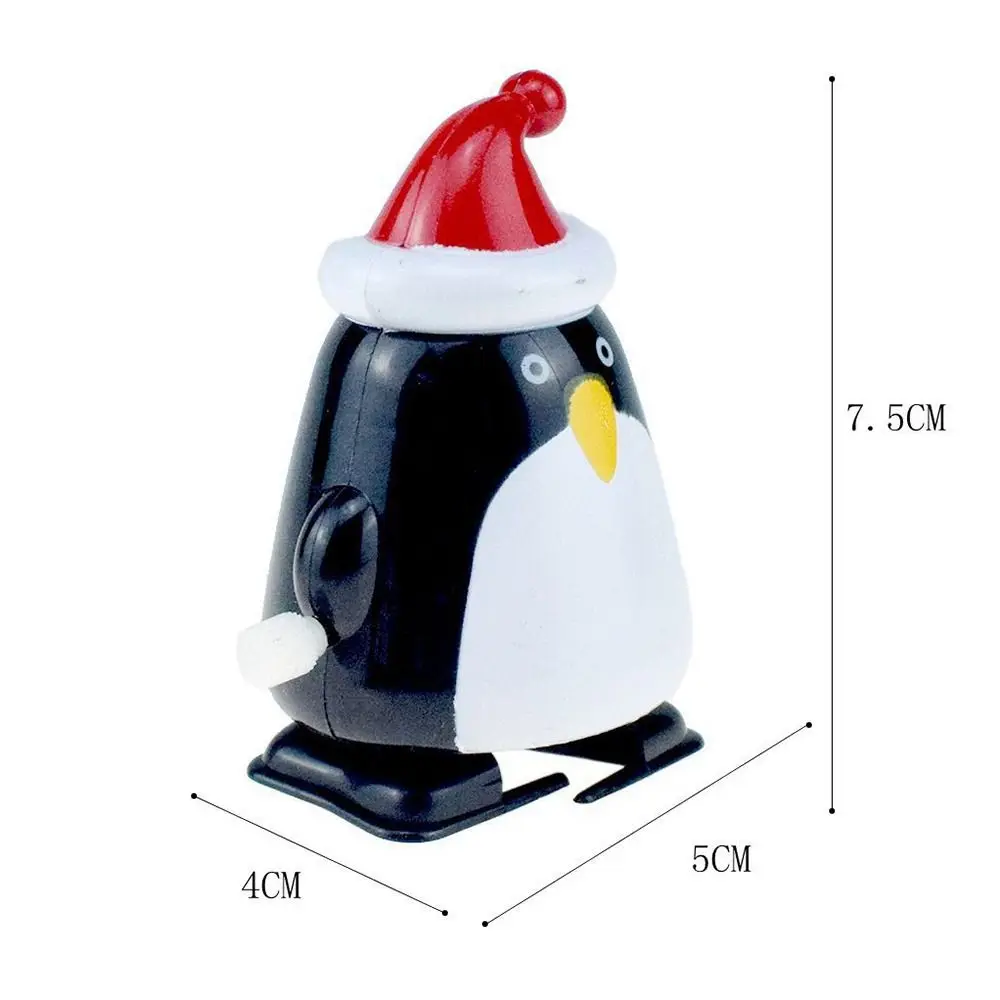Articoli per feste Pinguino Pupazzo di neve assortito per bambini Ragazzi Ragazze Natale Giocattoli a carica Renna di Babbo Natale