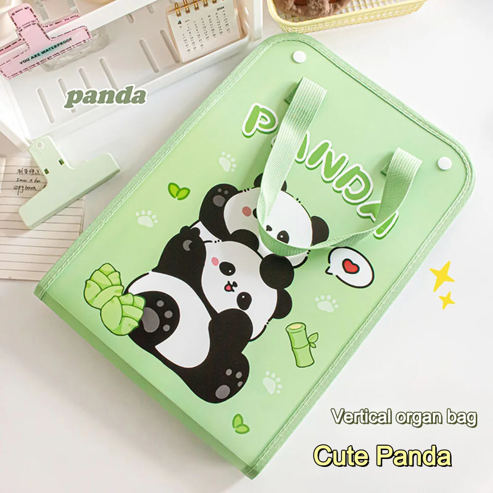 حقيبة ملفات توسعة كابيبارا ، مجلد ملفات بسعة كبيرة ، مصنفة مقاومة للماء ، تخزين ورقي للاختبار ، أزياء مدرسية ومكتبية