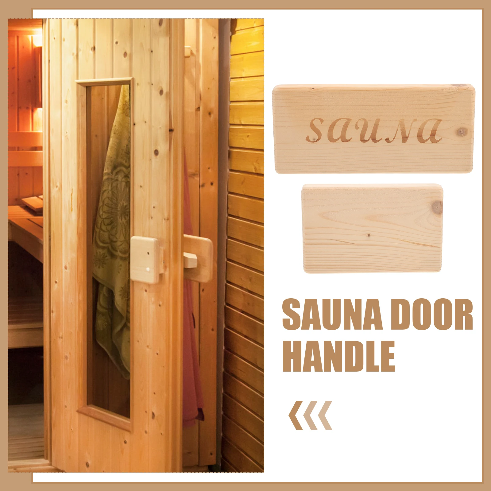 

Wooden Sauna Door H Yellow Steam Room Replacement Accessories Convenient ergonomic design spa bath facilities