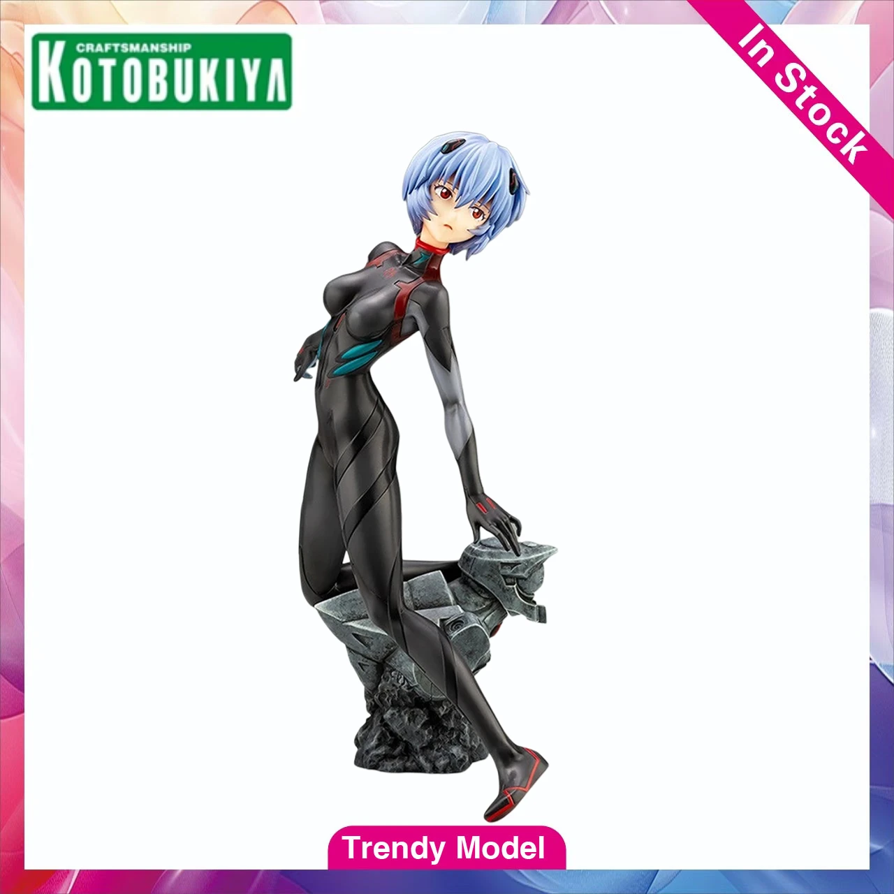 

【TM】 KOTOBUKIYA EVA Q Рей Аянами в боевом костюме (версия Battle Suit) Коллекционные фигурки и модели 1/6: игрушки и подарки