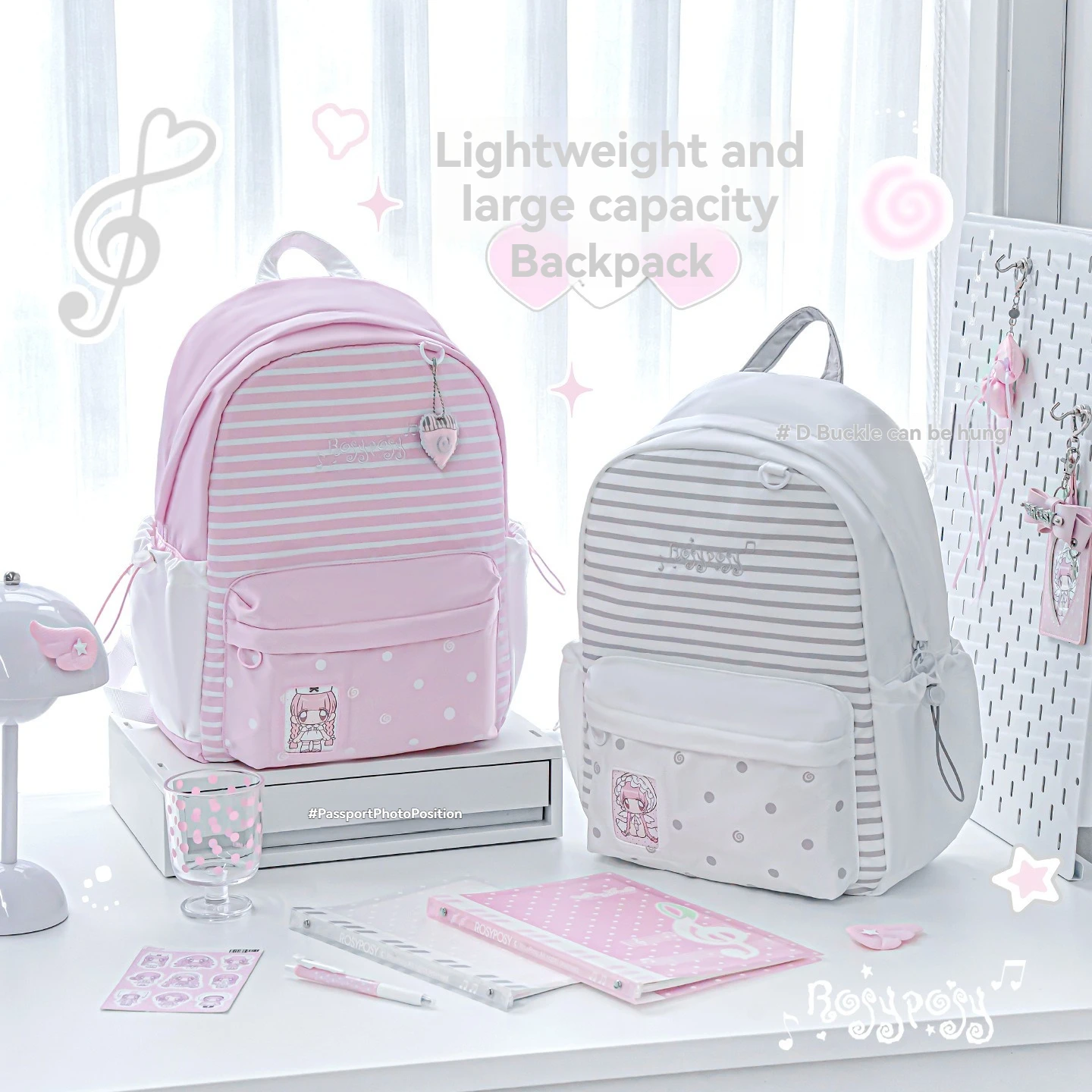 1pc-backpack-ins-wave-point-backpack-junior-high-school-student-backpack-daily-commuter-bag