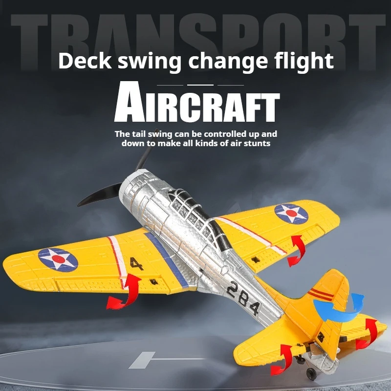 

Горячий Qf012 RC четырехканальный бомбардировщик Sbd бесщеточный двигатель с фиксированным крылом модель самолета игрушка с дистанционным управлением пенопластовая модель самолета игрушки подарки