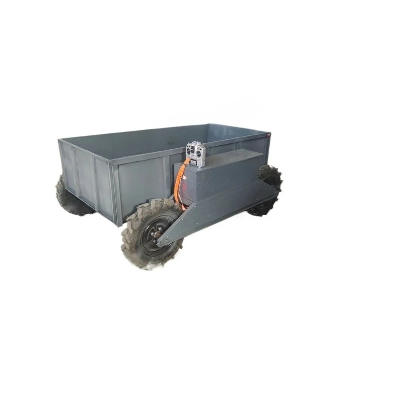 

Wireless electric remote control crawler transporter, all-terrain crawler creeper, orchard dump crawler, transporter