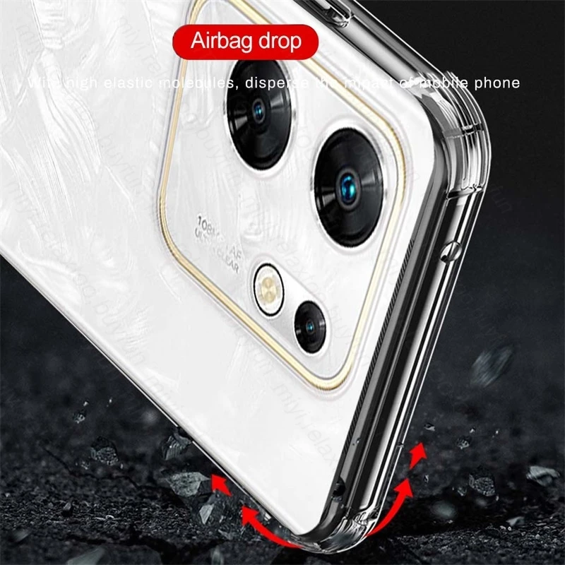 For Infinix Zero30 4G Case Transparent Airbags Shockproof Bumper Coque For Infinix Zero 30 4G 2023 X6731B 6.78\