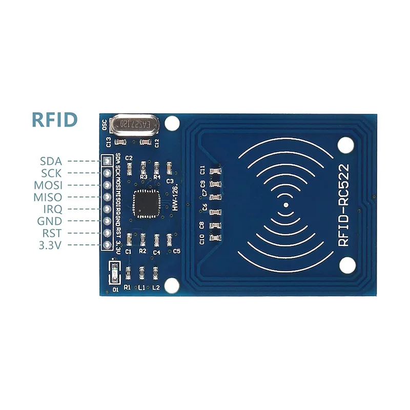 MFRC-522 RC-522 RC522 Antenna RFID IC Wireless Module For Arduino IC KEY SPI Writer Reader IC Card Proximity Module