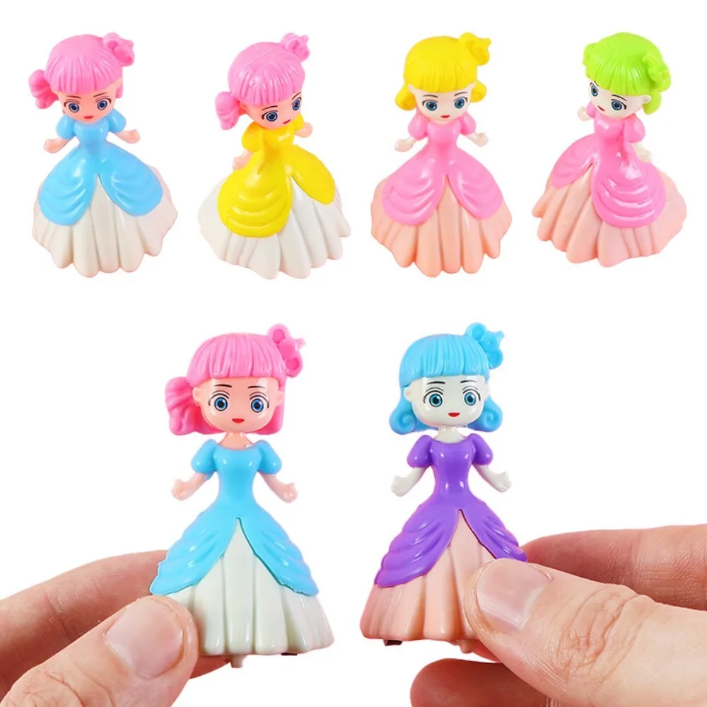 Creative Princess Themed Inertia Powered Pull Back Pocket Car Toy for Kids Toddlers Baby Gift Kindergarten Prize Fun Activity
